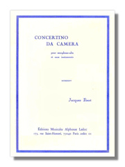 Concertino da Camera, pour Saxophone-alto et Onze Instruments